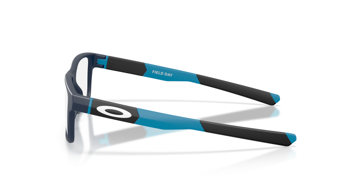 Oakley OY8007 Field Day Youth Square Eyeglass Frames - Grey Shadow Frame