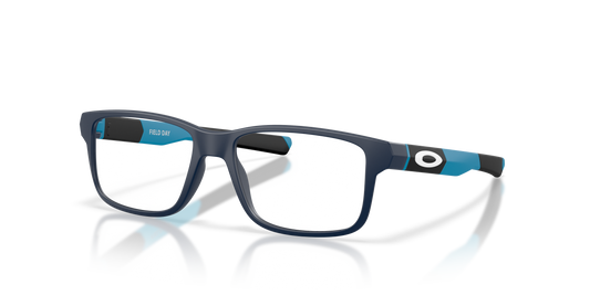 Oakley OY8007 Field Day Youth Square Eyeglass Frames - Universe Blue Frame