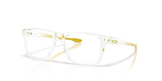 Oakley OY8026 Bunt Youth Rectangle Eyeglass Frames - Polished Clear Frame