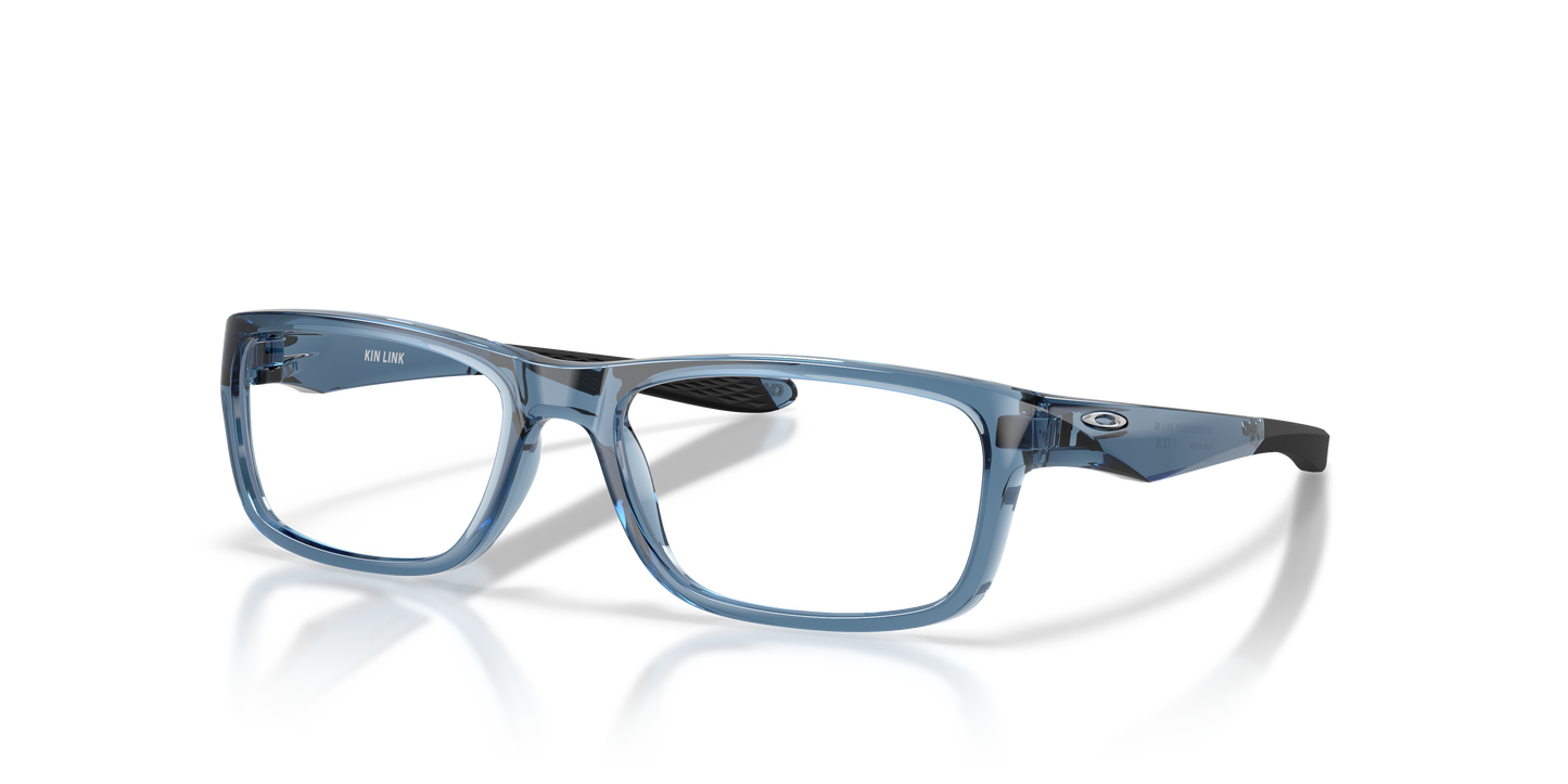 Oakley OY8033 Kin Link Youth Rectangle Eyeglass Frames - Grey Shadow Frame